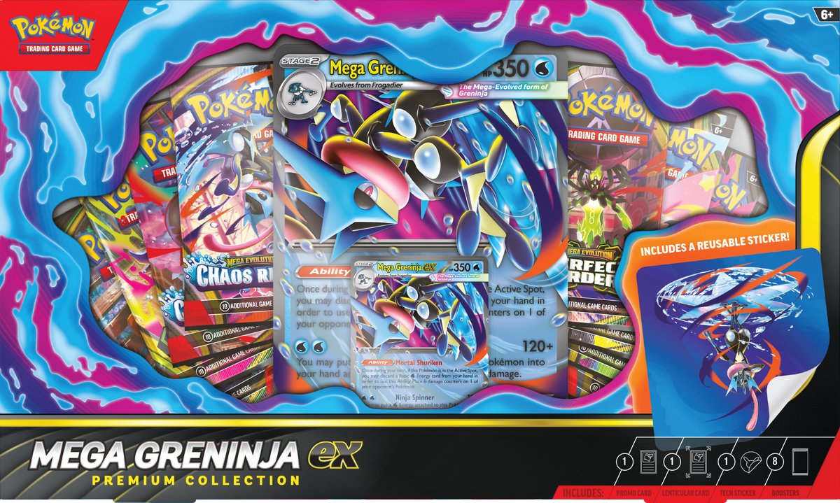 Pokémon TCG: Mega Greninja ex - Premium Collection - afbeelding 2