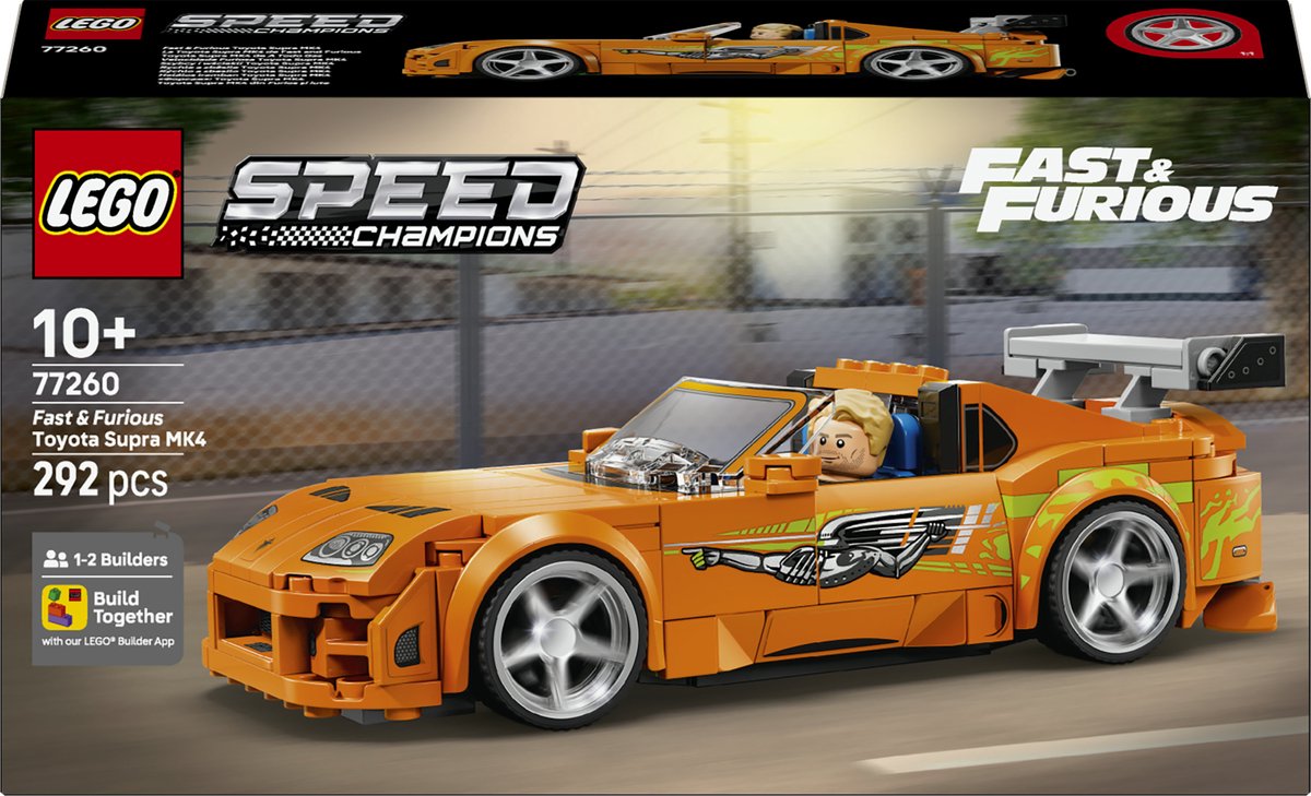 LEGO Speed Champions The Fast and The Furious Toyota Supra MK4 - 77260 - afbeelding 1