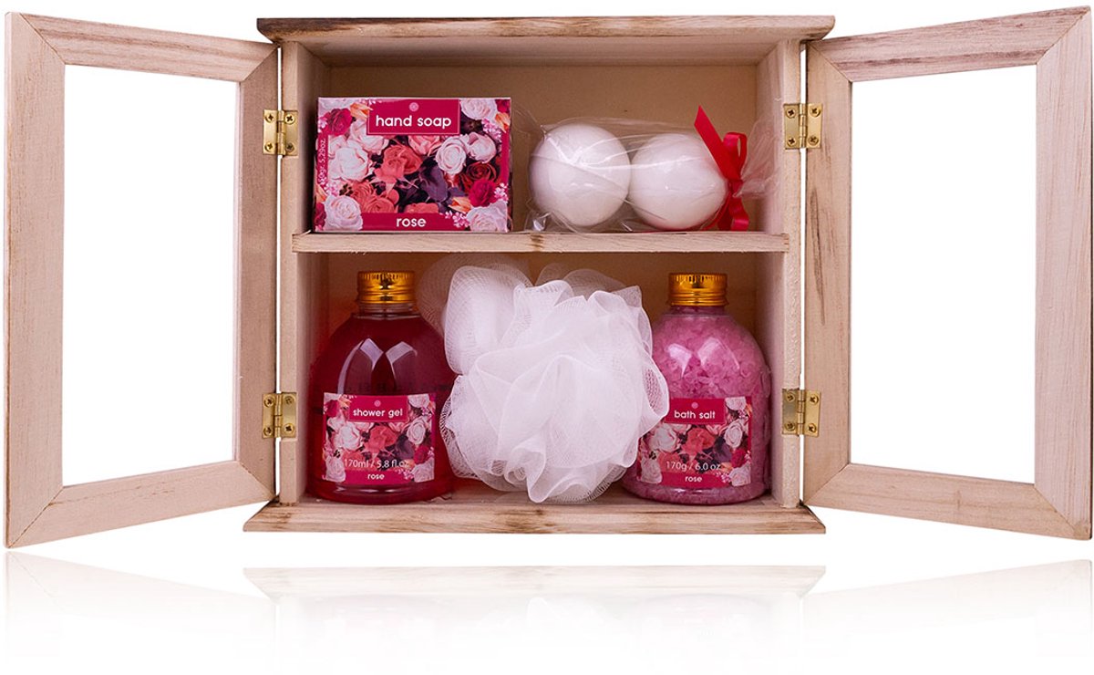 Verwenpakket Vrouw - Grappig Wellness Geschenkset - Verjaardag cadeau vrouw - Cadeaupakket Dames - A Moment For You - Rose - Geschenkset vrouwen, moeder, vriendin, zus, oma, mama - Cadeautje volwassenen - afbeelding 4