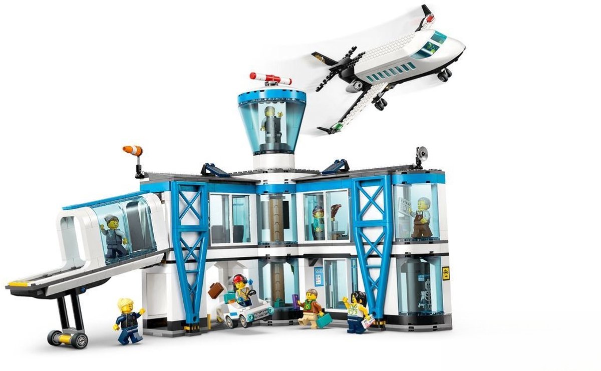 LEGO - My City 60502 - Luchthaven met Vliegtuig - afbeelding 5