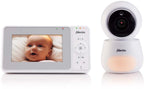 Alecto Babyfoon met Camera - DVM2043 - 4.3 inch Scherm - Op afstand bestuurbaar - Uitbreidbaar tot 4 camera's - Nachtlampje - Wit - afbeelding 2
