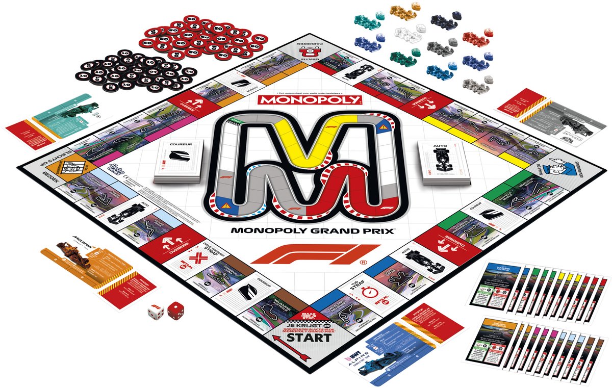 Monopoly F1 - Bordspel - afbeelding 2