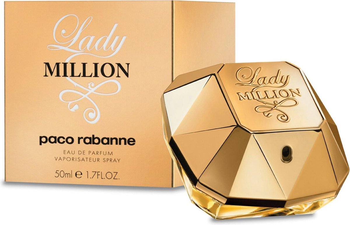 Paco Rabanne Lady Million 50 ml Eau de Parfum - afbeelding 3