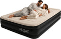 Tweepersoons luchtbed met ingebouwde pomp - 198x152x38 cm - Zelfopblazend 2 persoons luchtmatras - Logeerbed Queen - FLOAT NimbusRest - afbeelding 1