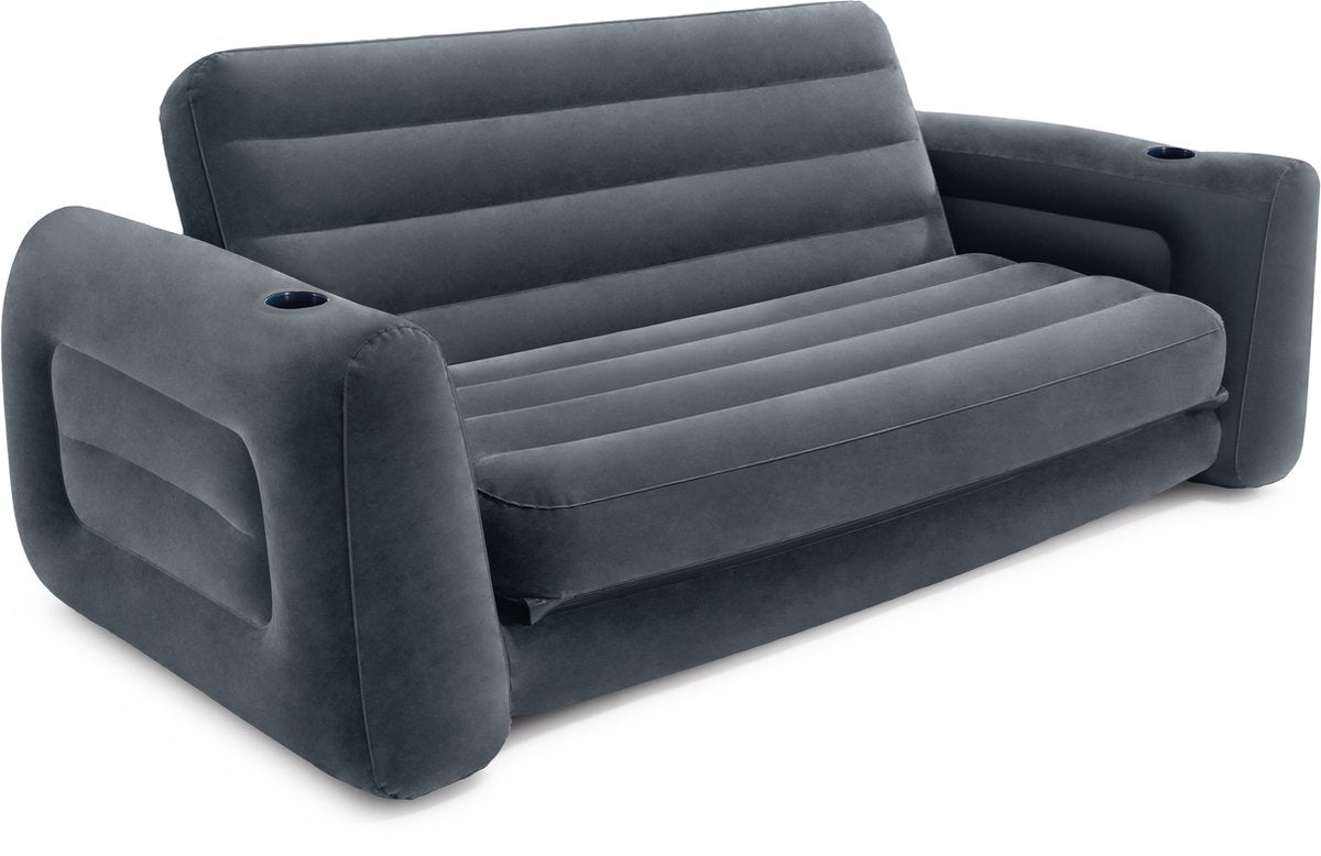 Intex Pull-Out Sofa Uitklapbare Opblaasbank - 231 x 203 x 66 cm - afbeelding 1