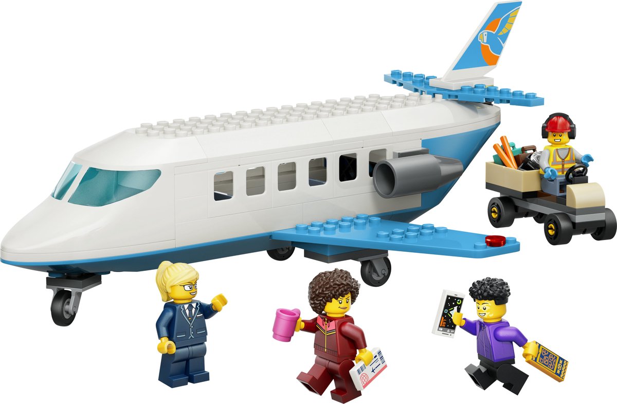 LEGO City Passagierstoestel Vliegtuig - 60492 - afbeelding 4