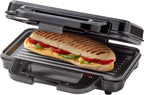 Tomado TGP2002S Tosti Apparaat voor 2 Tosti's - Grill IJzer - Panini - PFAS vrij - 1000 watt - RVS - afbeelding 2