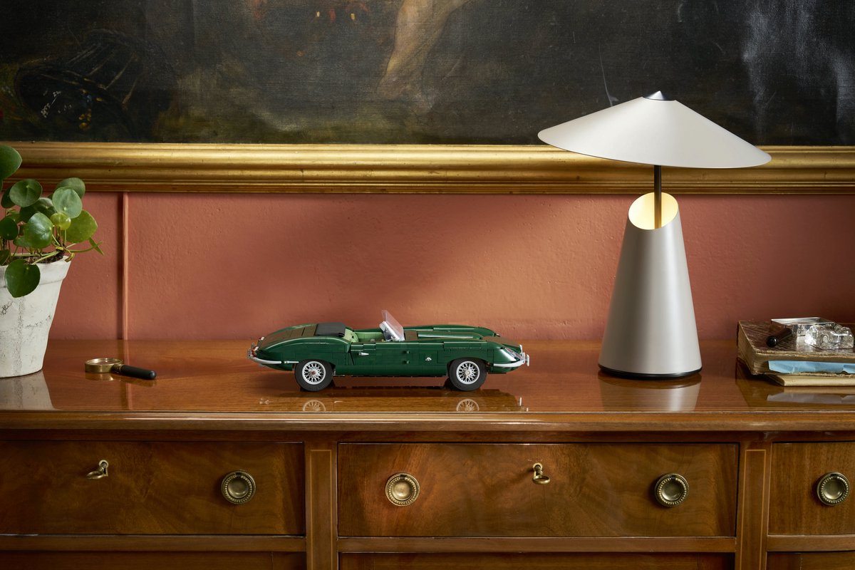 LEGO Icons Jaguar E-Type - Klassieke Sportwagen Auto - 11381 - afbeelding 3