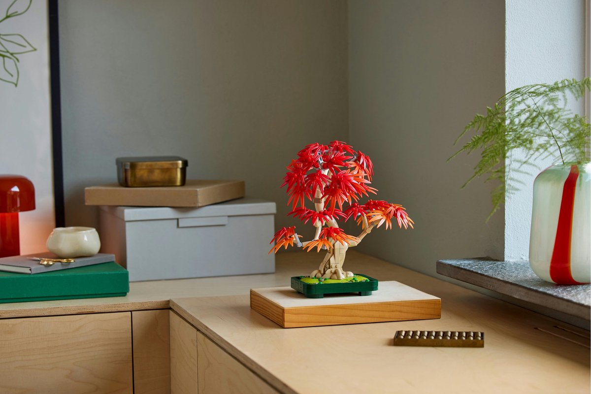 LEGO Botanicals Japanse Esdoorn Bonsaiboompje - 10348 - afbeelding 4