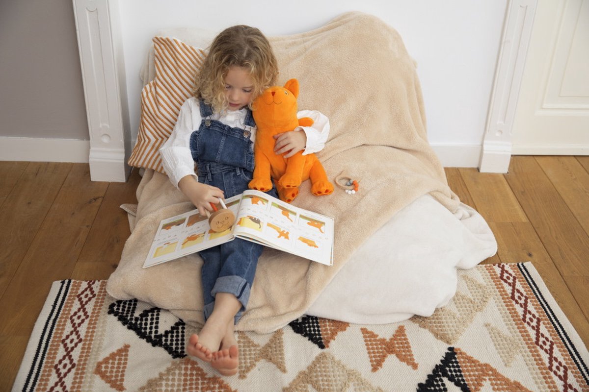 Happy Horse Dikkie Dik Knuffel 14cm - Oranje - Baby knuffel - afbeelding 3