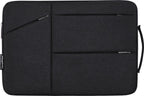 Laptophoes 13 Inch XV - Laptop Sleeve met Extra Vakken - Geschikt voor Macbook Air & Pro - Zwart - afbeelding 1