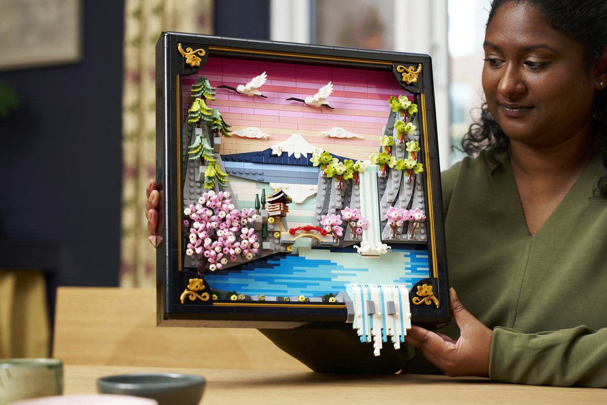 LEGO Art Landschap met Japanse Kersenbloesems - 31218 - afbeelding 3