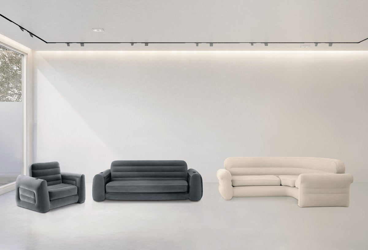 Intex Pull-Out Sofa Uitklapbare Opblaasbank - 231 x 203 x 66 cm - afbeelding 4