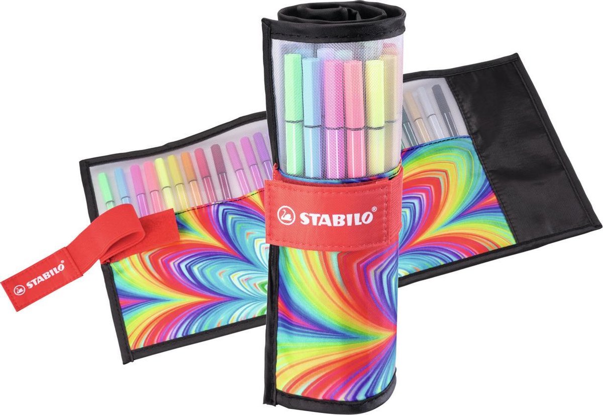 STABILO Pen 68 - Premium Viltstift - Rollerset - ARTY - Set Met 25 Verschillende Kleuren - afbeelding 1