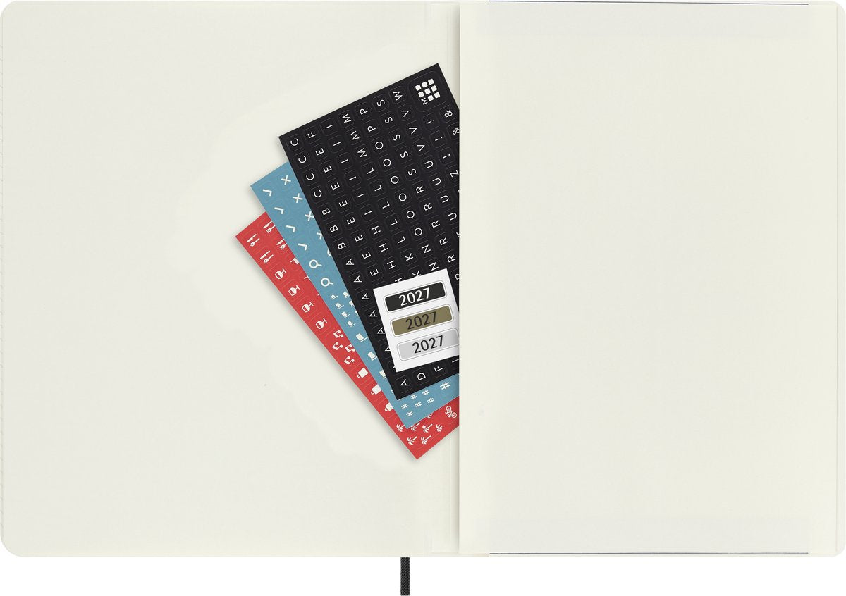 Moleskine 18 Maanden Agenda - 2026/27 - Wekelijks - XL - Zachte Kaft - Zwart - afbeelding 3