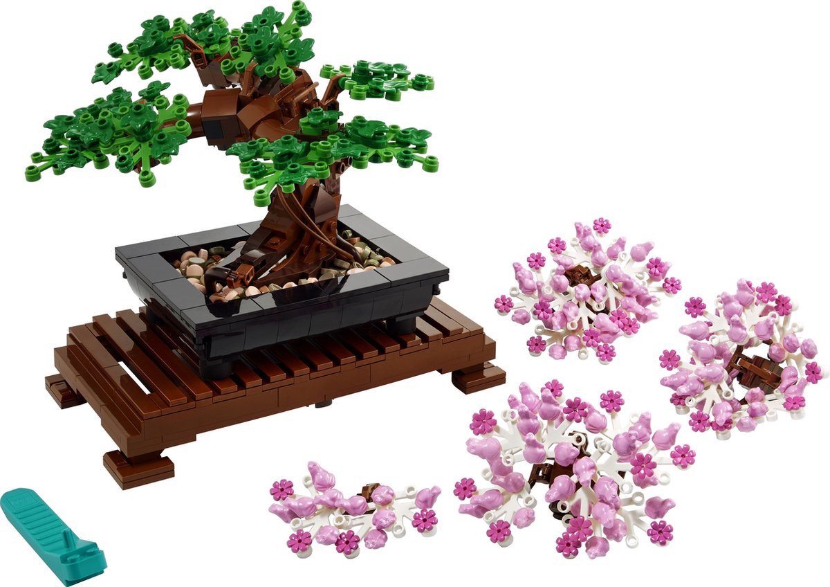 LEGO Botanicals Bonsaiboompje Bouwpakket - 10281 - afbeelding 3