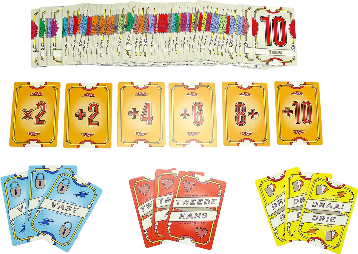 999 Games - Flip 7 - Nederlandse versie! - Zenuwslopend Kaartspel - Snel en Makkelijk te Leren - Het ideale kaartspel voor kleine en grote groepen - Partyspel - Compact Familiespel - afbeelding 4
