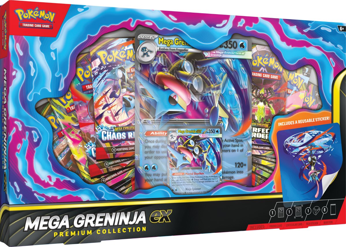 Pokémon TCG: Mega Greninja ex - Premium Collection - afbeelding 1