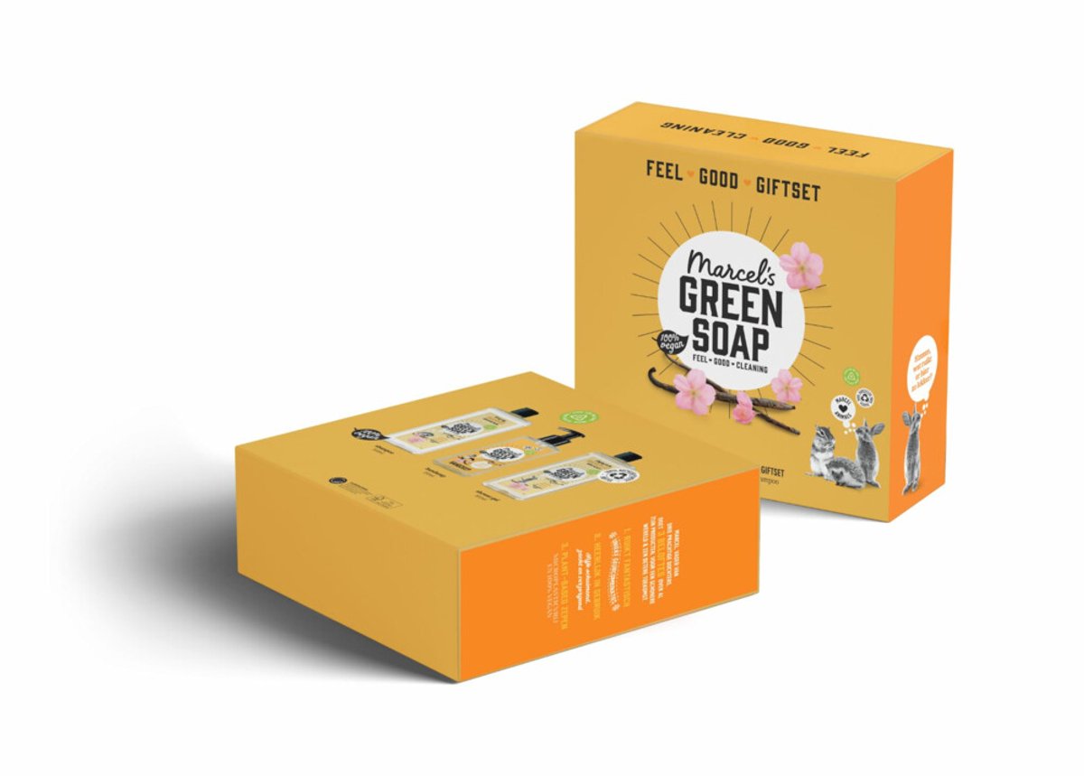 Marcel's Green Soap Geschenkset - Vanille & Kersenbloesem - 3 stuks - afbeelding 5