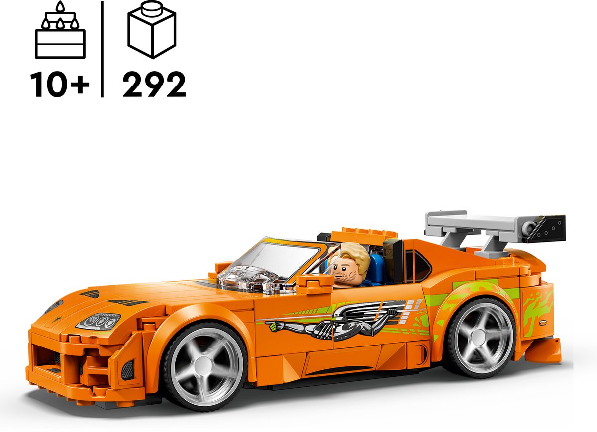 LEGO Speed Champions The Fast and The Furious Toyota Supra MK4 - 77260 - afbeelding 2