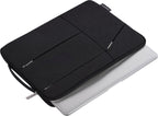 Laptophoes 13 Inch XV - Laptop Sleeve met Extra Vakken - Geschikt voor Macbook Air & Pro - Zwart - afbeelding 3