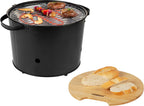 Houtskool BBQ - Princess 112240 Hybride Bucket Barbecue - Elektrische BBQ - Met en zonder houtskool te gebruiken - afbeelding 1