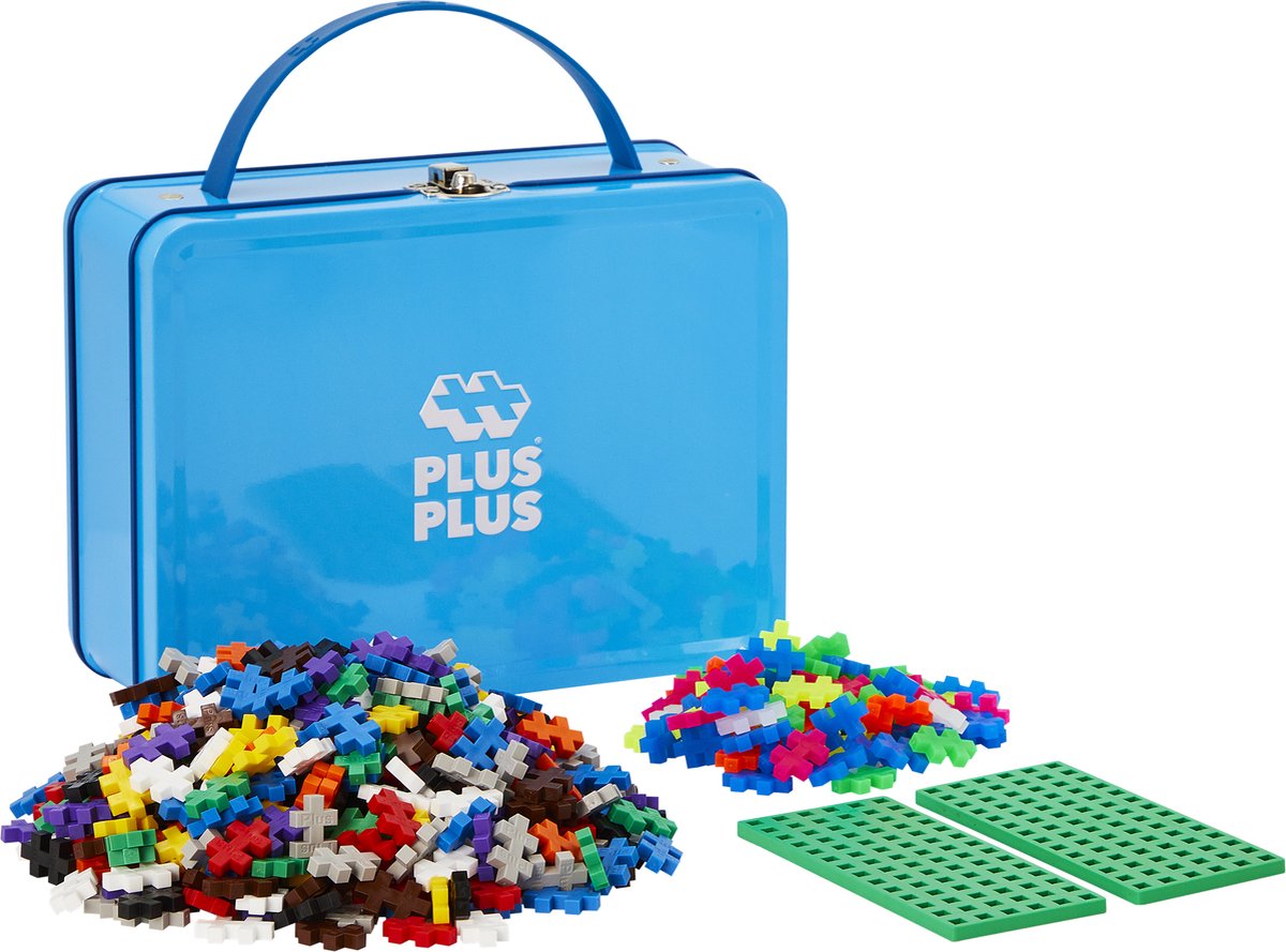 Plus-Plus Basic Reiskoffer - 600-delige bouwset - afbeelding 1