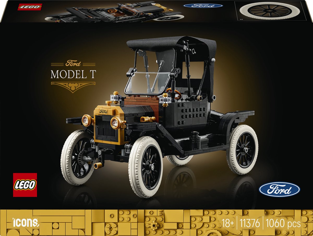 LEGO Icons Ford Model T Klassieke Auto - 11376 - afbeelding 1