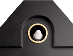 Karlsson Koekoeksklok Modern Cuckoo ABS - Zwart - 41x8,5x21,5cm - afbeelding 4