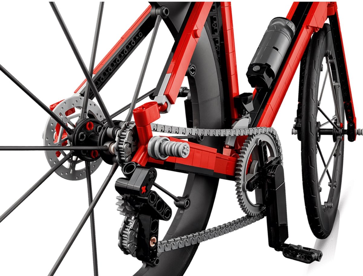 LEGO Icons Racefiets Voertuig - 11380 - afbeelding 3