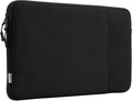 imoshion Laptop sleeve met vak - Laptop Hoes geschikt voor 15 / 15.3 / 15.6 / 16 / 16.2 inch - Zwart - afbeelding 1