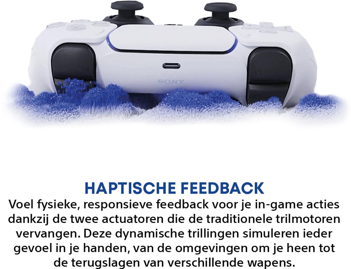Sony PS5 DualSense Draadloze Controller - Wit - afbeelding 5