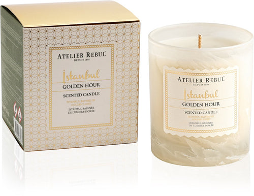 Atelier Rebul Istanbul Golden Hour - Geurkaars (210g) - 45 Branduren - afbeelding 1