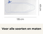 STAUS&BACH Ironiq Pad - Strijkplank Vilt - Tafelstrijkplank molton onderlaag - 135 x 49 cm - Strijkplankonderlaag - afbeelding 2