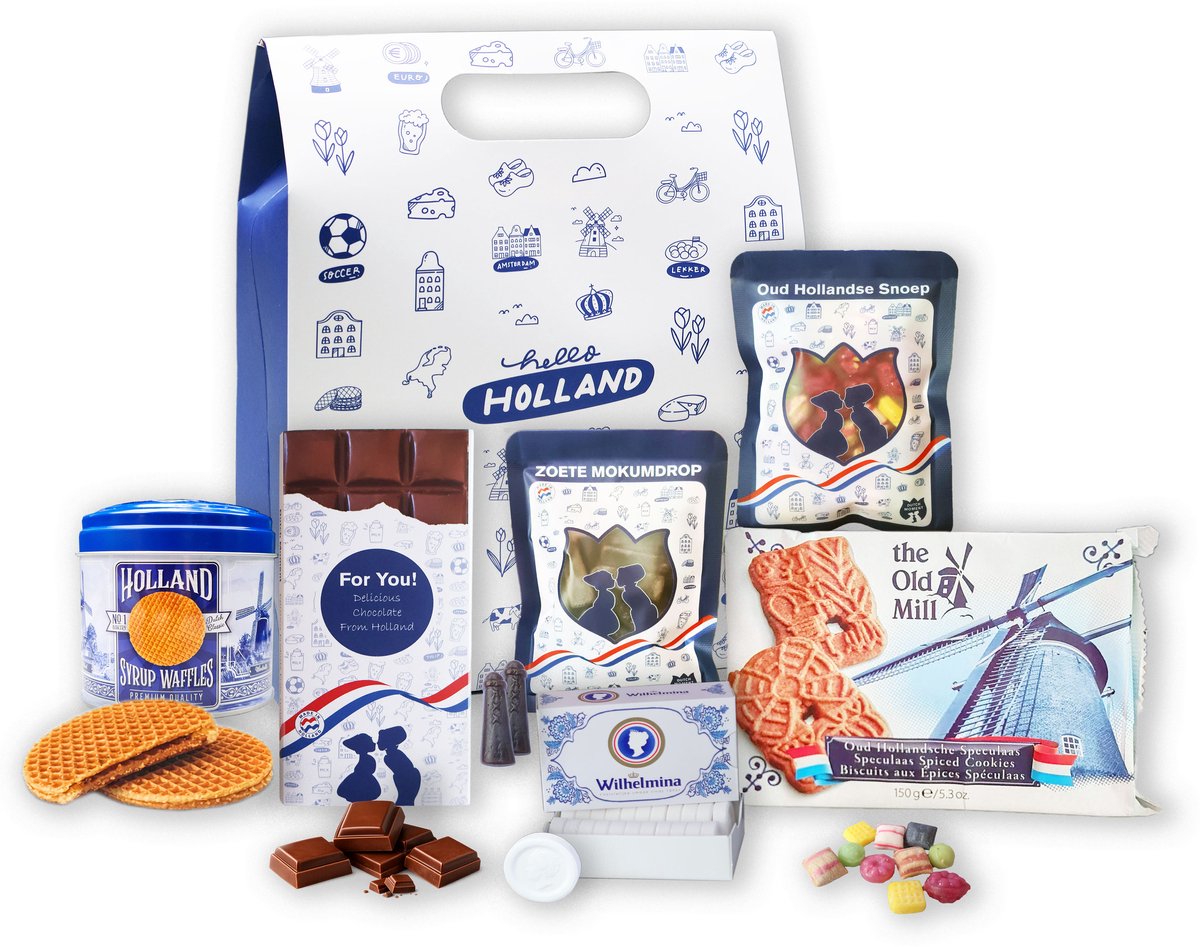 Holland tas Dutch Moment - Giftset - Cadeaupakket - Cadeauset - afbeelding 1