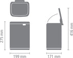 Brabantia Bo Prullenbak - 4 liter - afbeelding 2