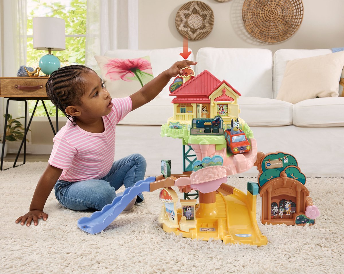 VTech - Toet Toet Auto's Bluey - Bluey's Buurt Speelset - afbeelding 5
