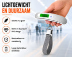 Kofferweegschaal - Bagageweegschaal - Hangweegschaal, bagageweger tot 50 kg - Digitaal - Inclusief batterij - afbeelding 4