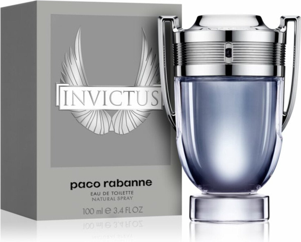 Paco Rabanne Invictus 100 ml Eau de Toilette - afbeelding 2