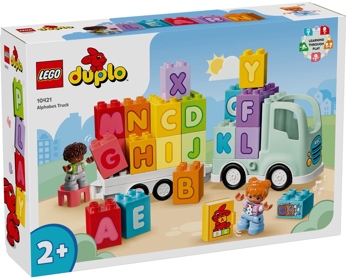 LEGO DUPLO Alfabetvrachtwagen - 10421 - afbeelding 1