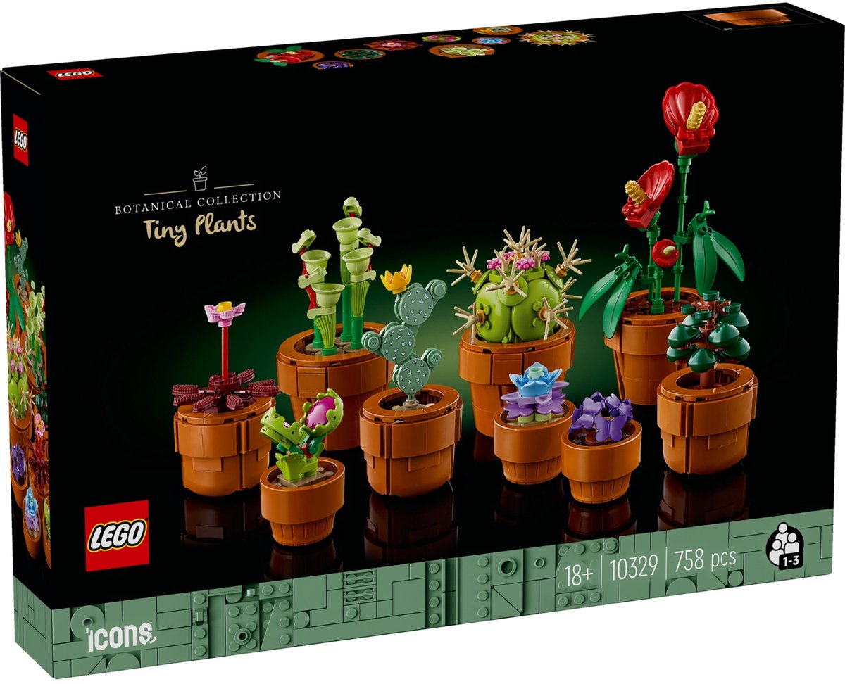 LEGO Icons Miniplantjes - Botanical Collection - 10329 - afbeelding 1