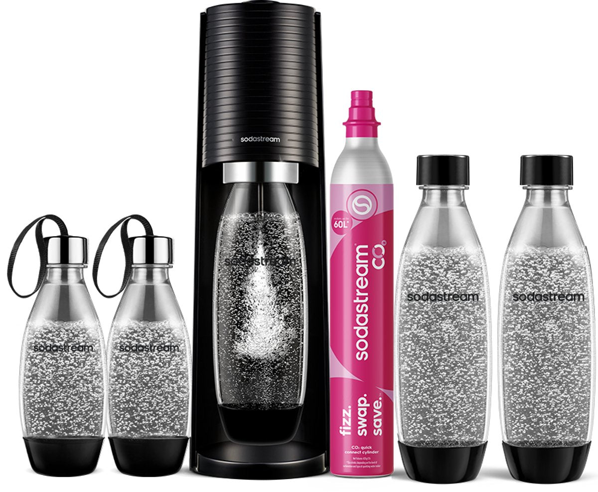 Sodastream Bruiswatertoestel Terra Gigapack - Zwart - afbeelding 1