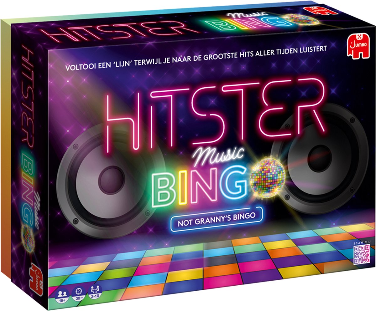 Jumbo - Hitster Bingo - Nederlandstalig Partyspel - Actiespel - afbeelding 2