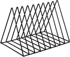 LP Opbergsysteem - Zwart - Elpee Opbergrek - Platenrek van Metaal - Opbergrek LP - Vinyl OpbergSysteem - 50 tot 60 Platen - Bordenstandaard - Boekenstandaard - afbeelding 5