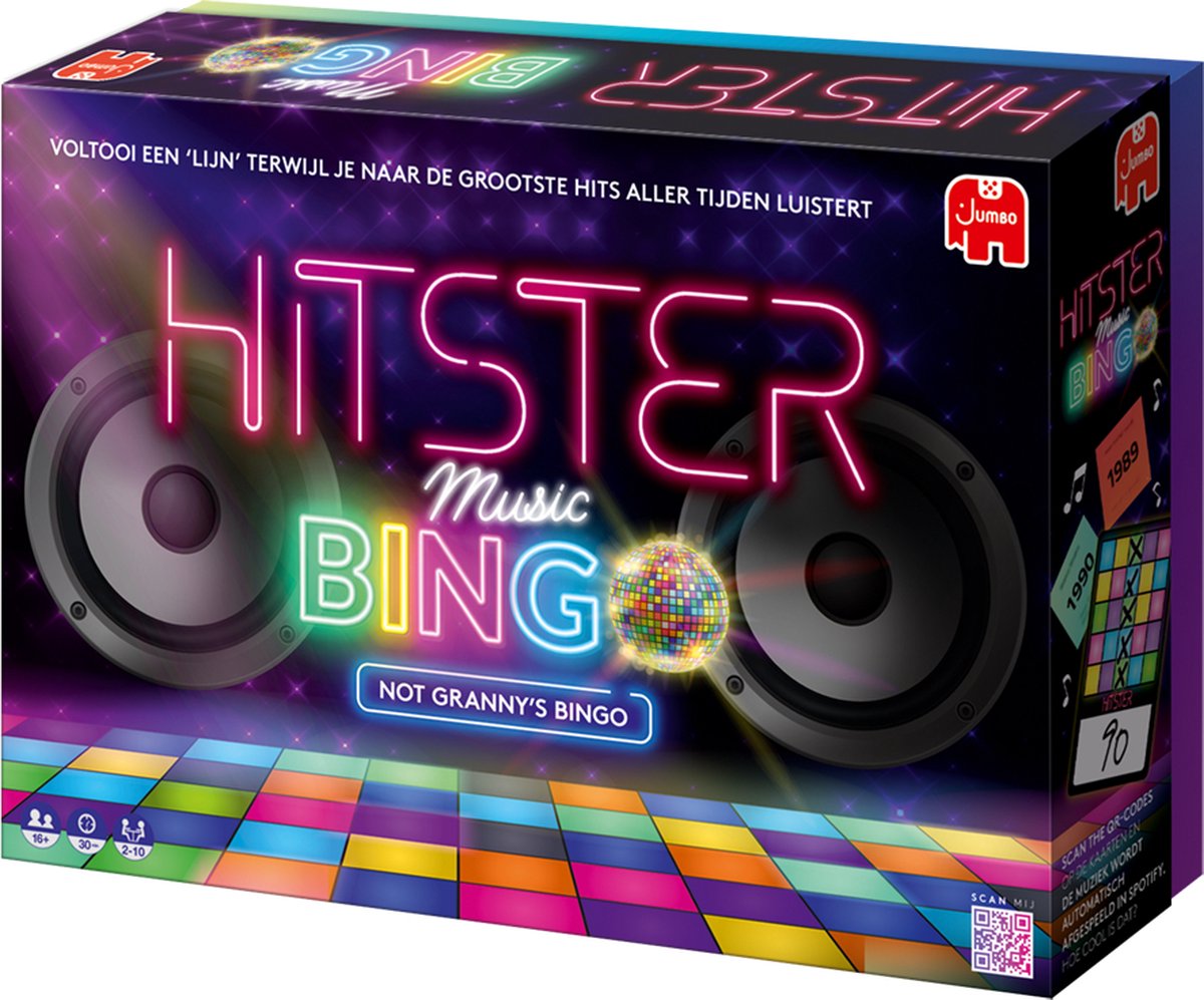 Jumbo - Hitster Bingo - Nederlandstalig Partyspel - Actiespel - afbeelding 5