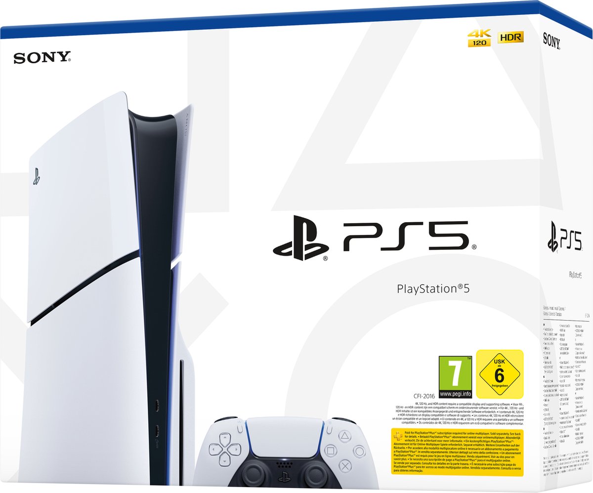 PlayStation 5 Disc Edition - Slim - afbeelding 3