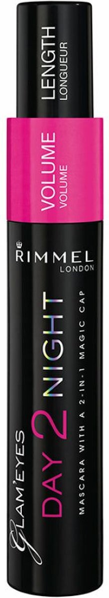 Rimmel London Day2Night Mascara - Black - Black - afbeelding 3