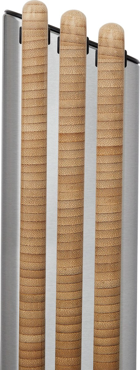 Joseph Joseph Folio - 3 Bamboe Snijplanken met Houder - afbeelding 3