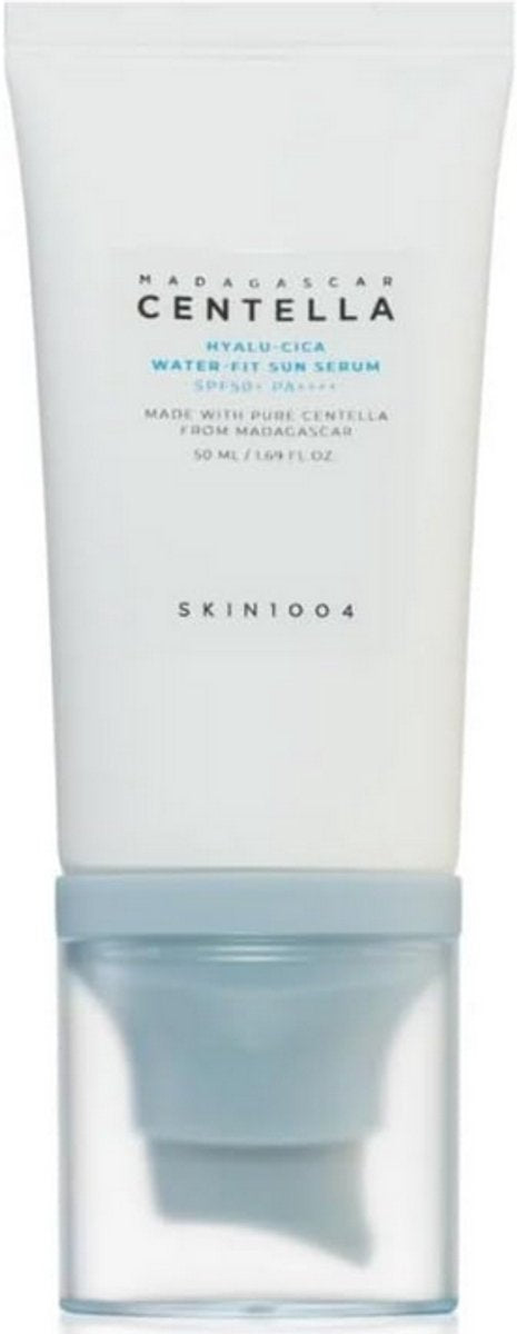 SKIN1004 Madagascar Centella Hyalu-Cica Water-Fit Sun Serum SPF 50+ PA++++ 50ml Zonnebrand - Korean Skincare - afbeelding 1