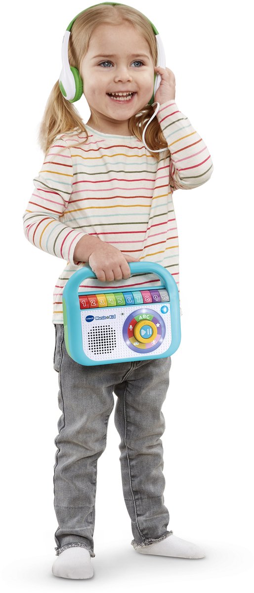 VTech Music Kid Radio Kinderen - Educatief Speelgoed - Maak Kennis met Liedjes & Muziek - Cadeau - Kinderspeelgoed 2 Jaar tot 6 Jaar - afbeelding 4